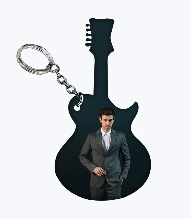 Guitar Keychain