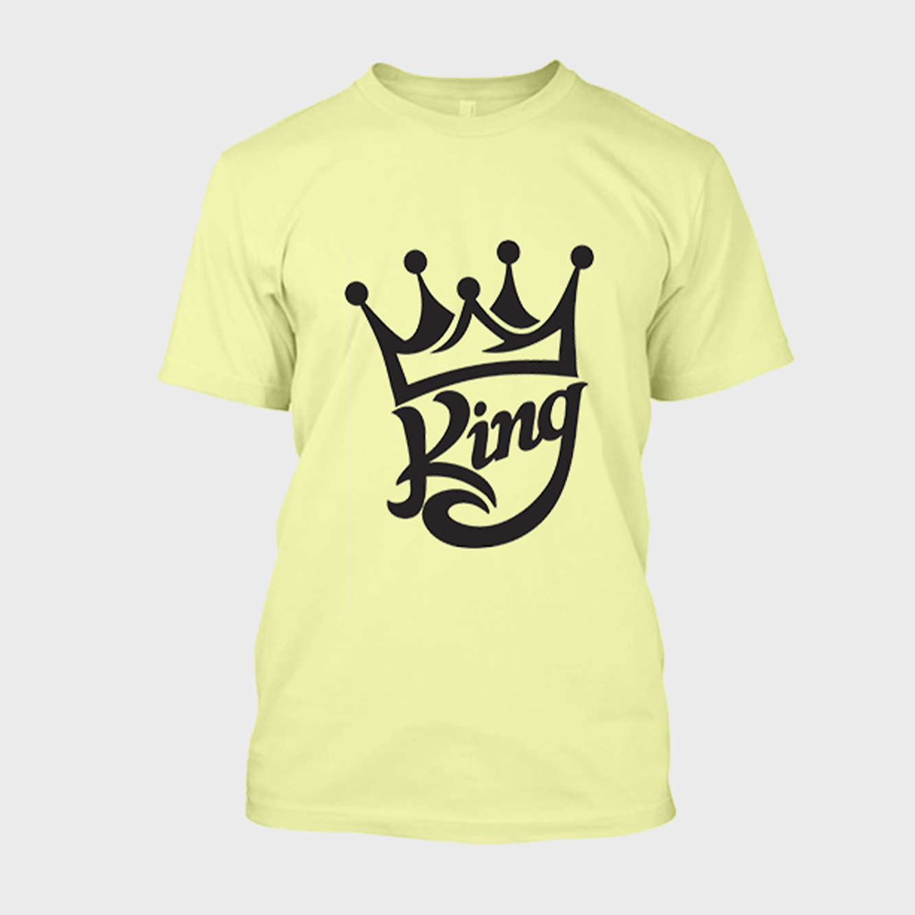 Light Yellow T-Shirt (Size:L)