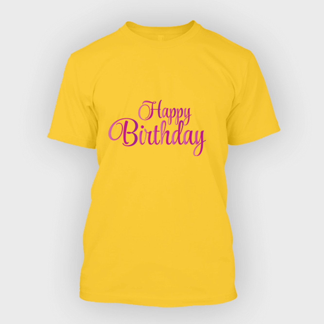 Yellow T-Shirt (Size:L)