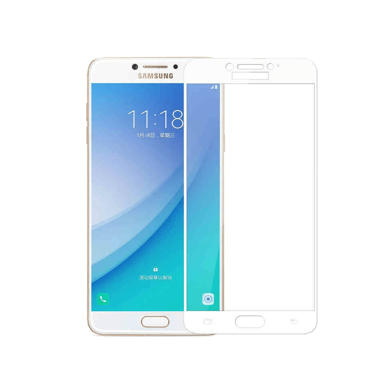 Samsung Galaxy C7 Pro 11D Mobile Glass