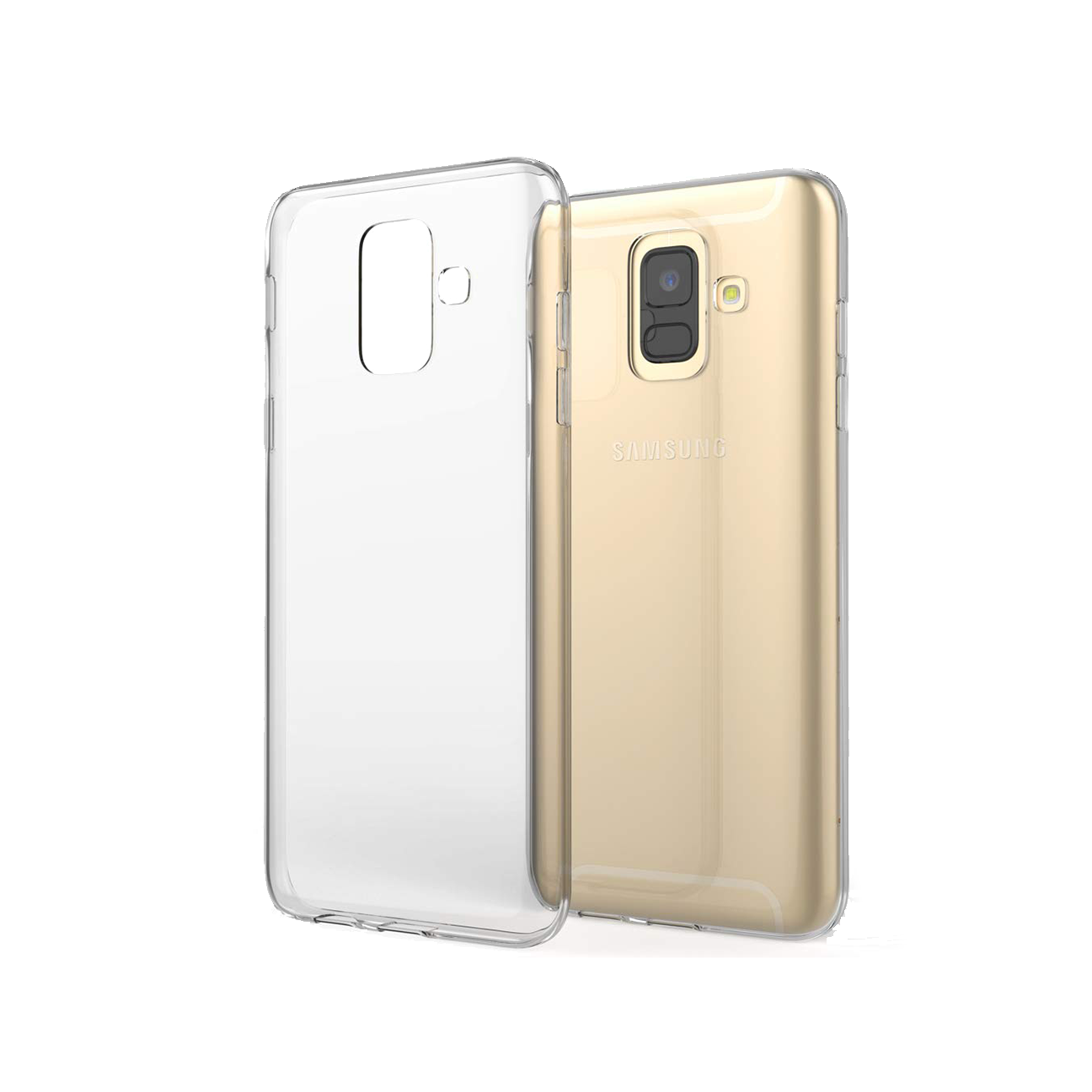 Samsung Galaxy A6 Transparent Back Cover