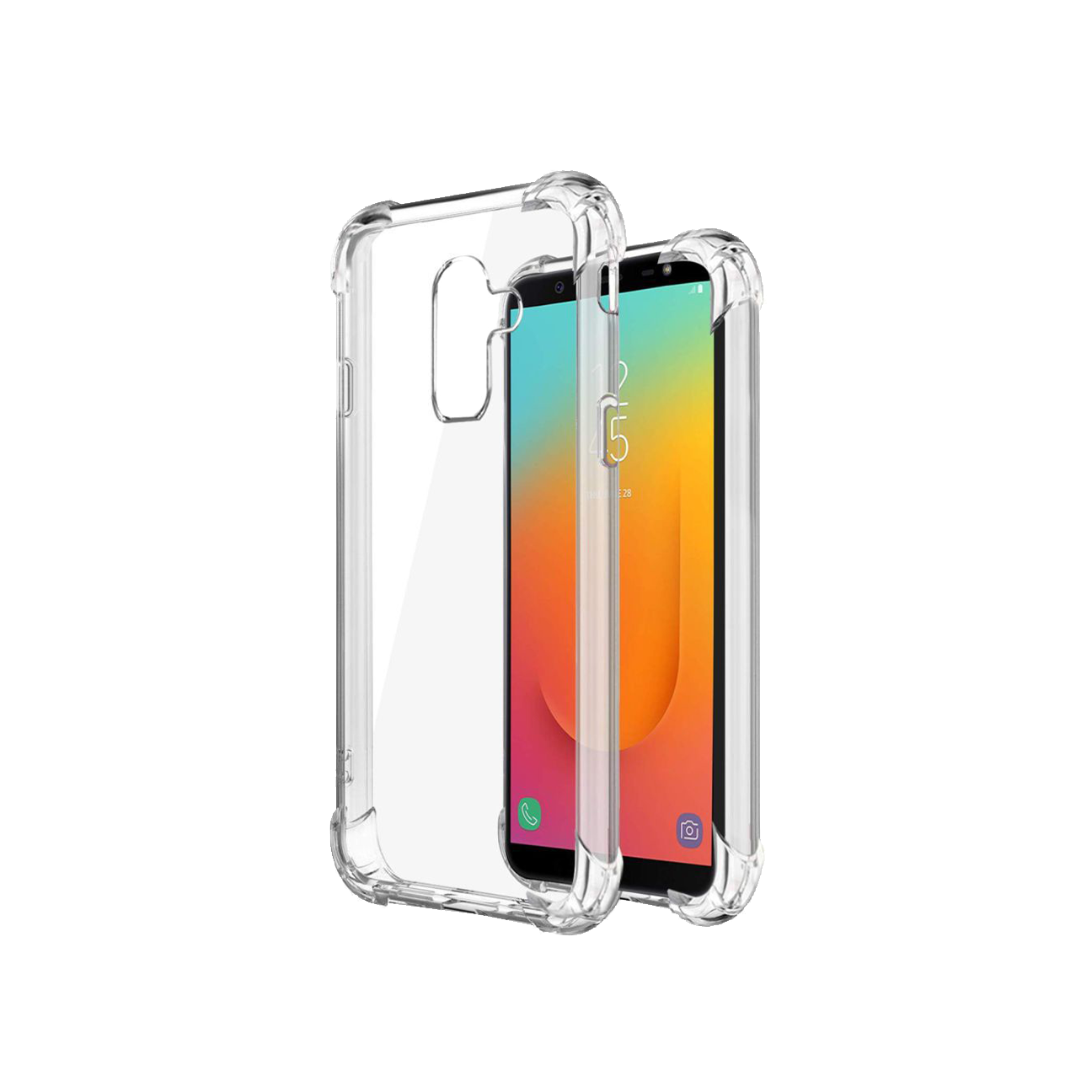 Samsung Galaxy A6 Plus Transparent Back Cover