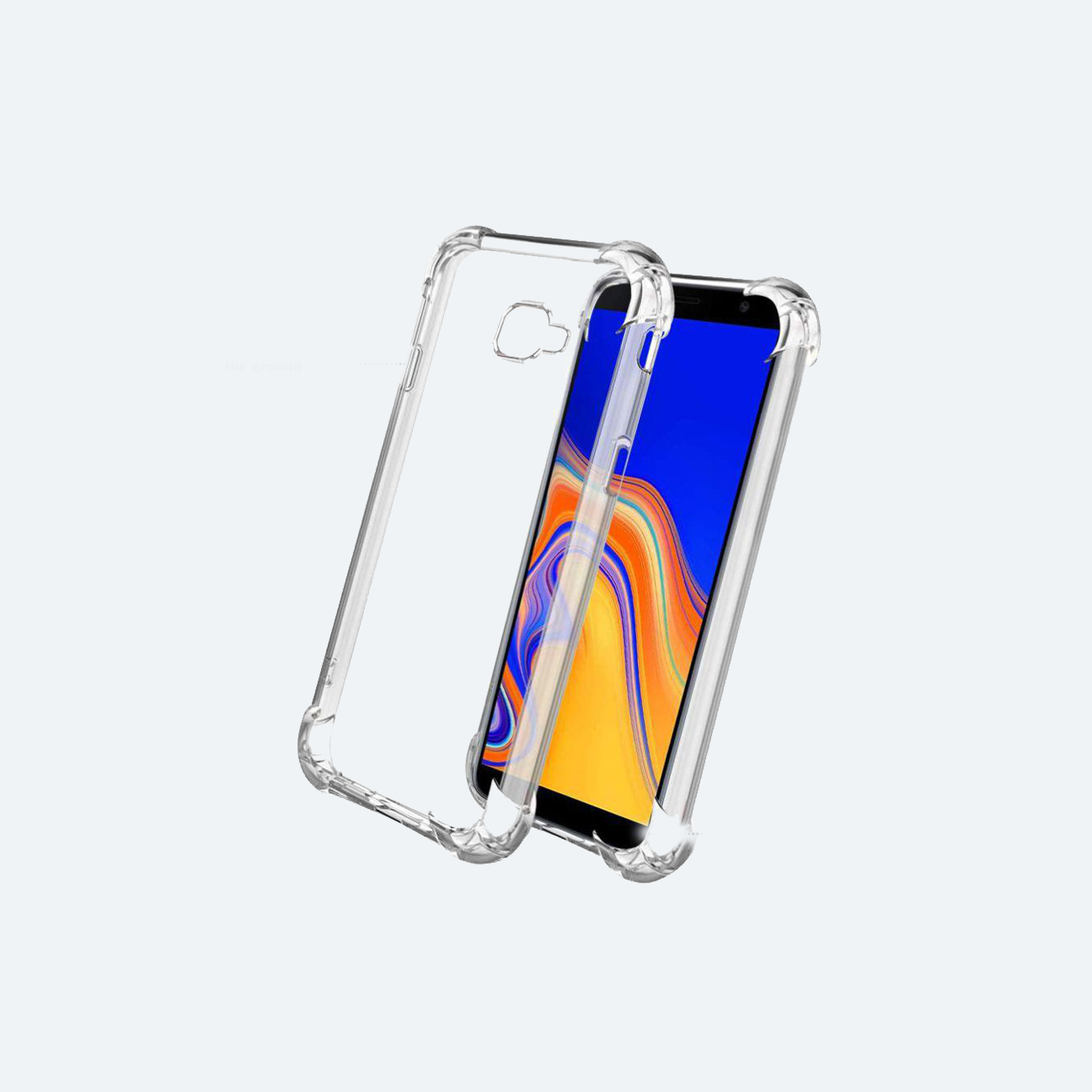 Samsung Galaxy J4 Plus Transparent Back Cover