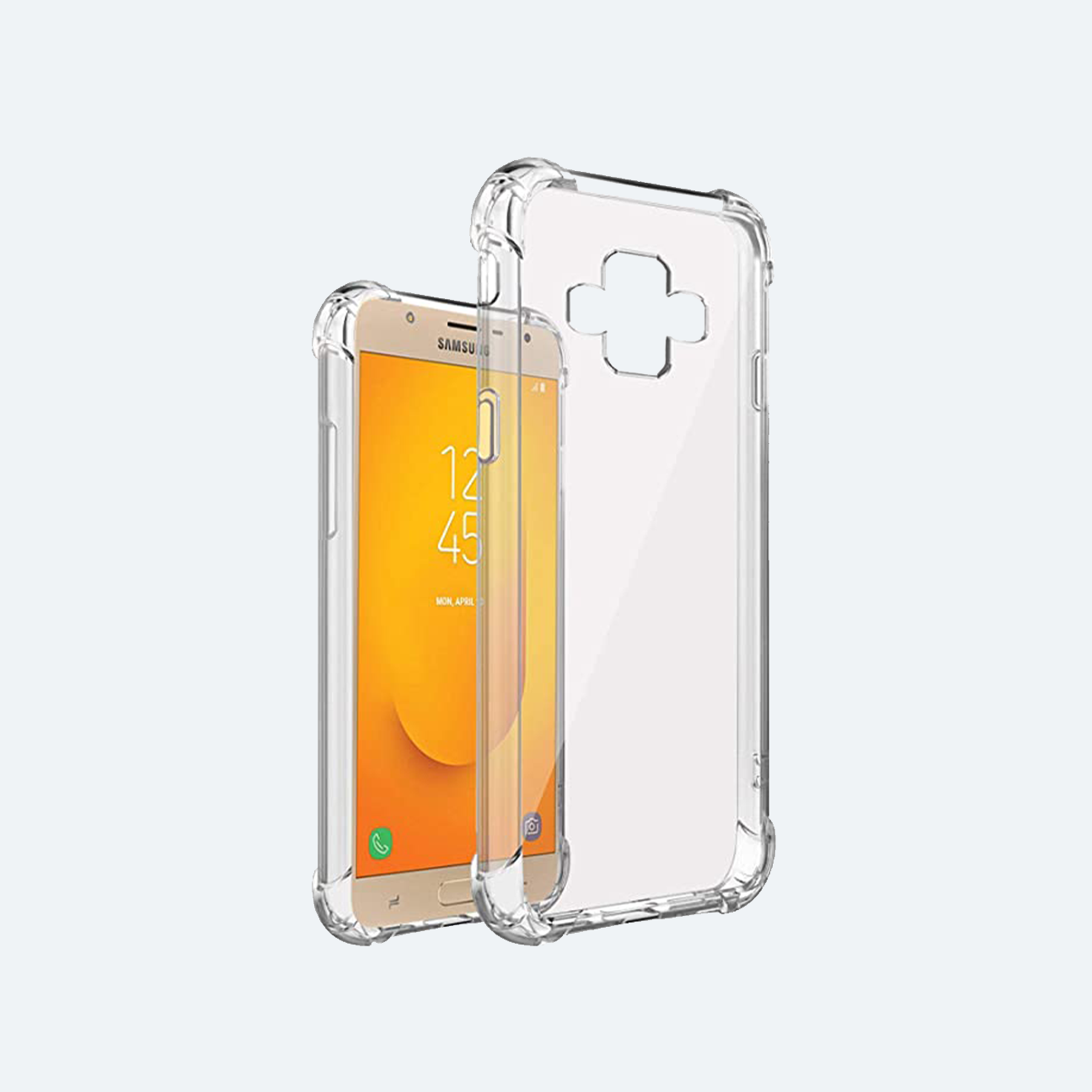 Samsung Galaxy J7 Duo Transparent Back Cover