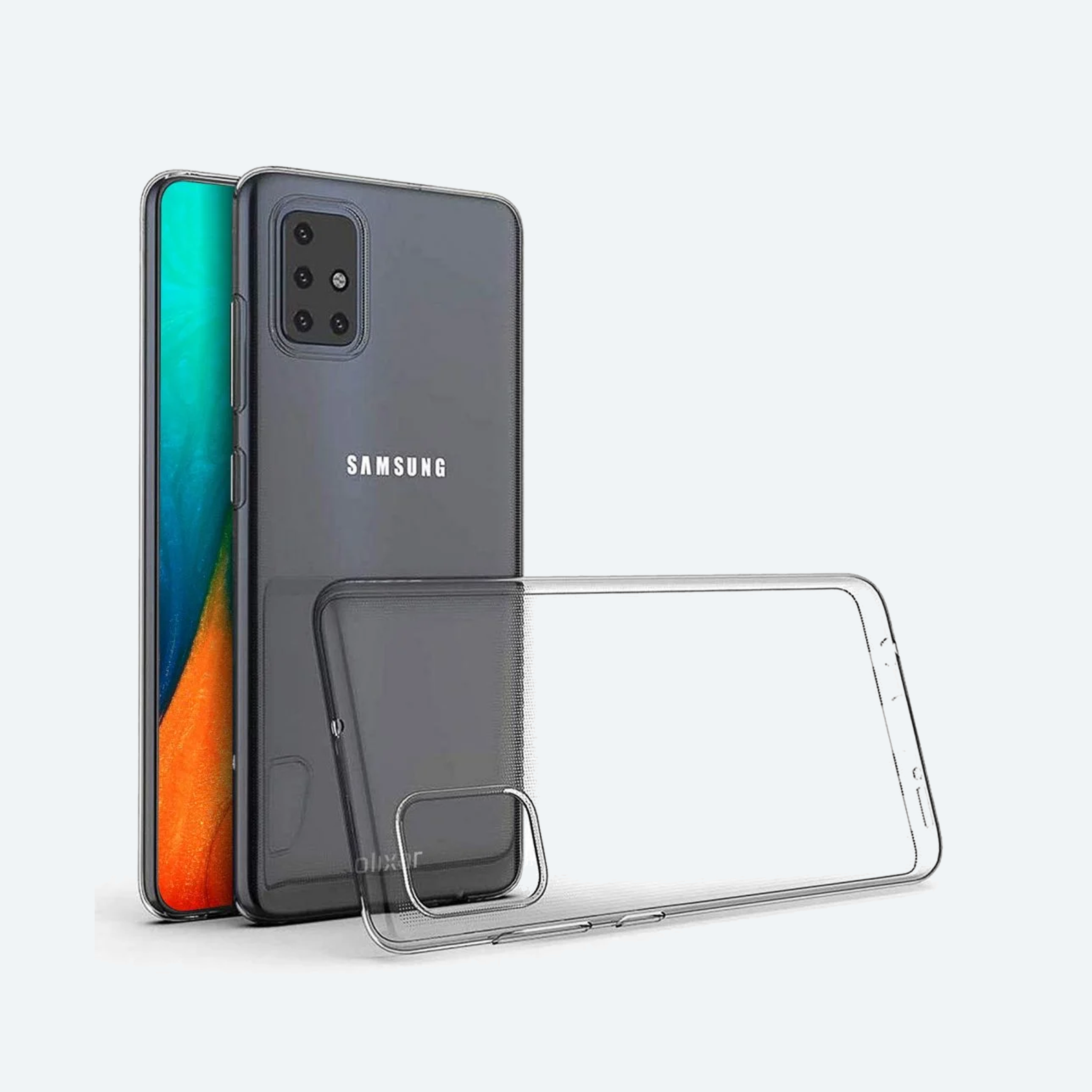 Samsung Galaxy A71 Transparent Back Cover