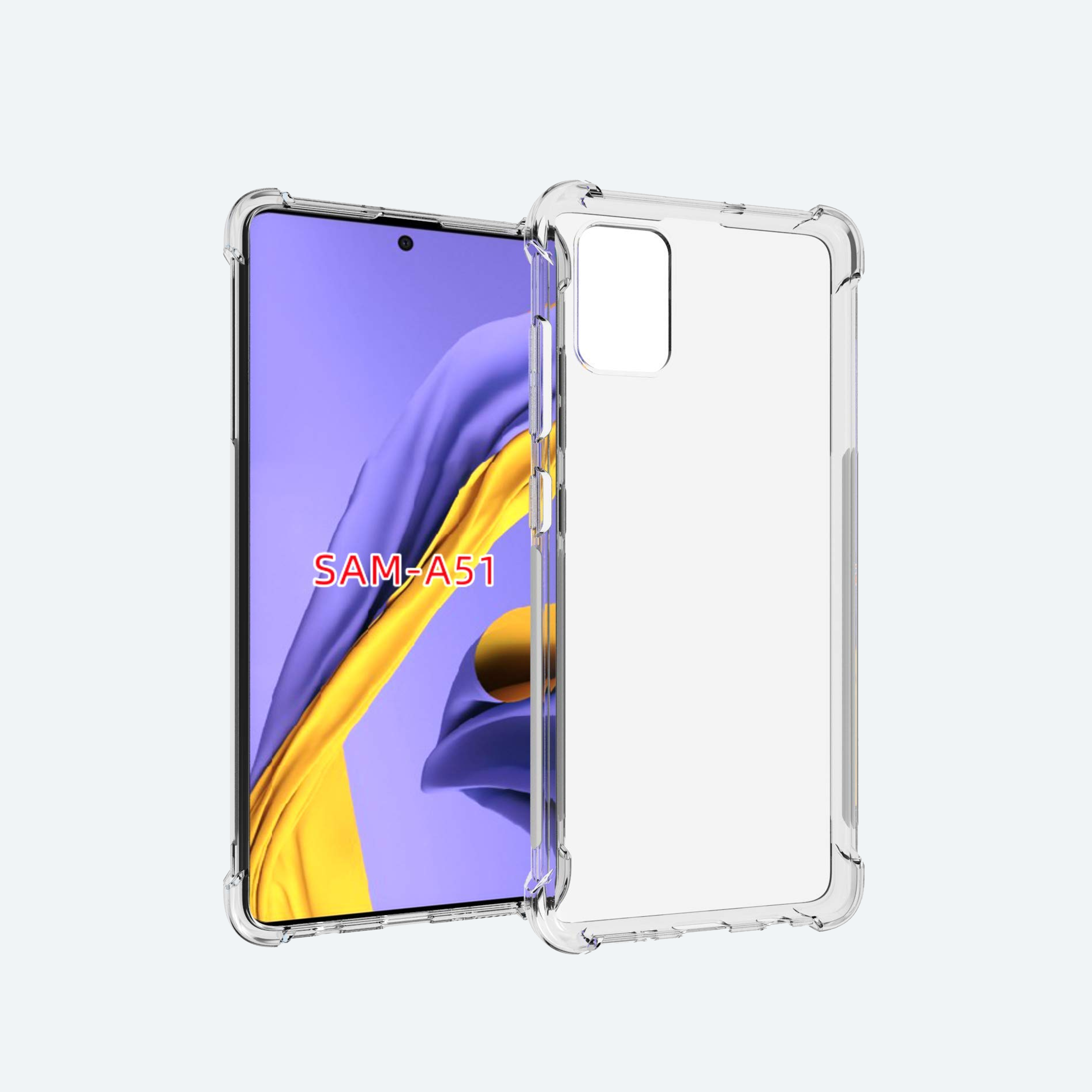 Samsung Galaxy A51 Transparent Back Cover