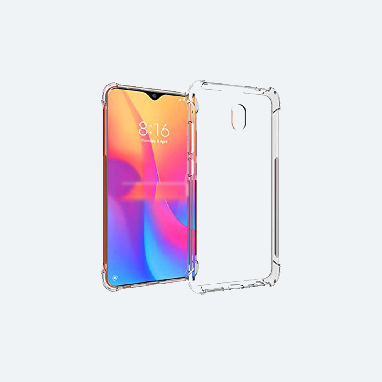Xiaomi Redmi 8A Transparent Back Cover
