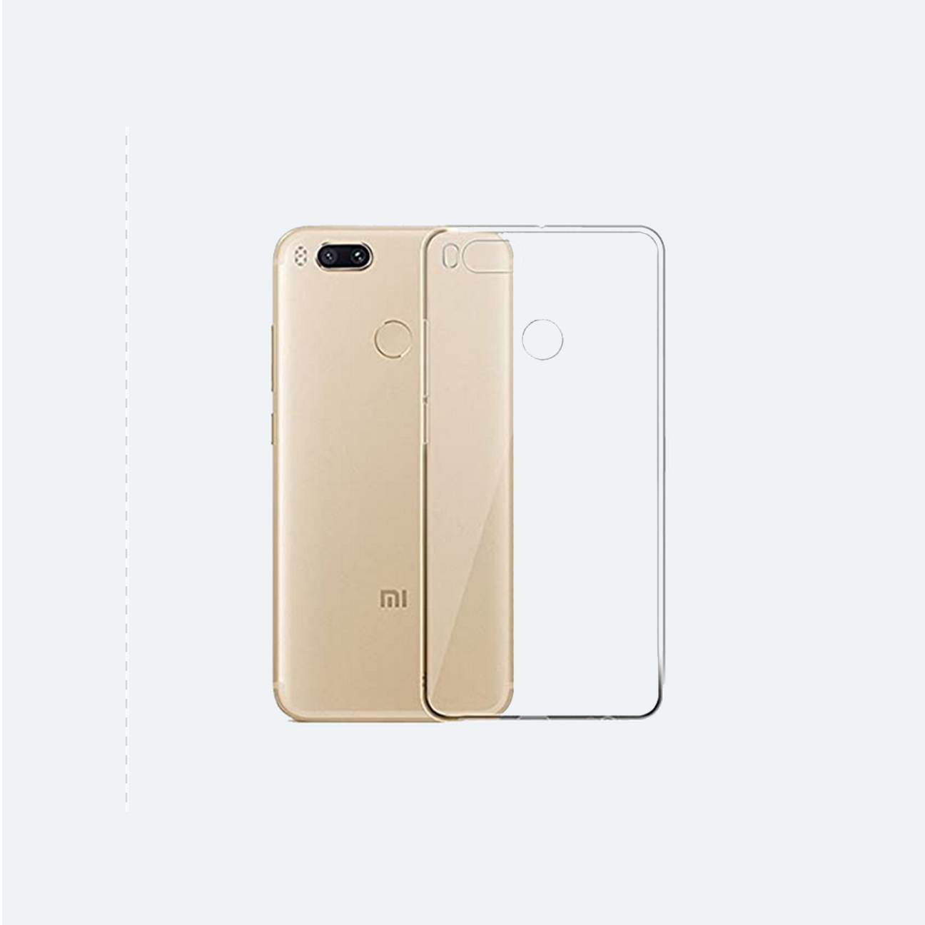 Xiaomi Mi A1 Transparent Back Cover