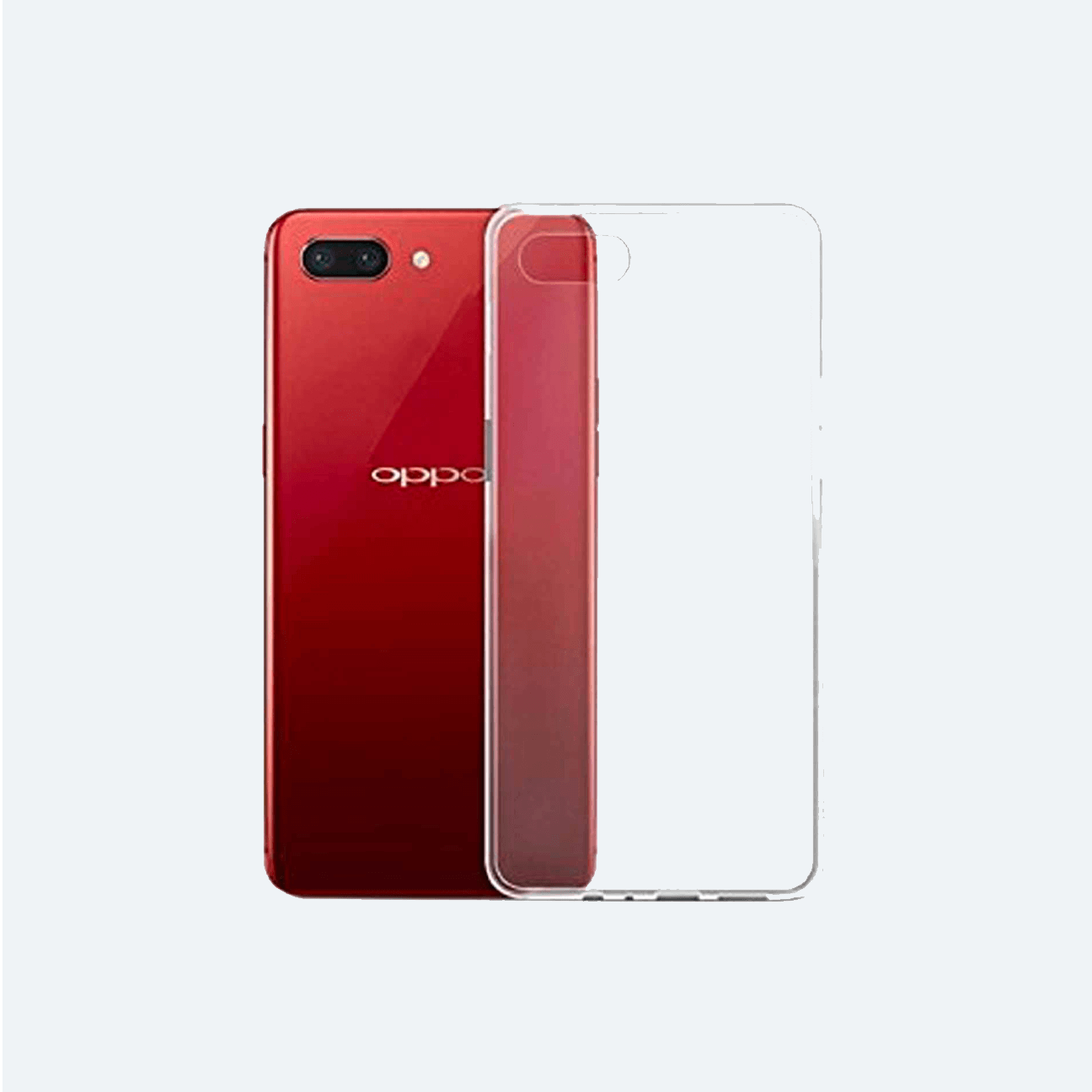 Oppo A3s Transparent Back Cover