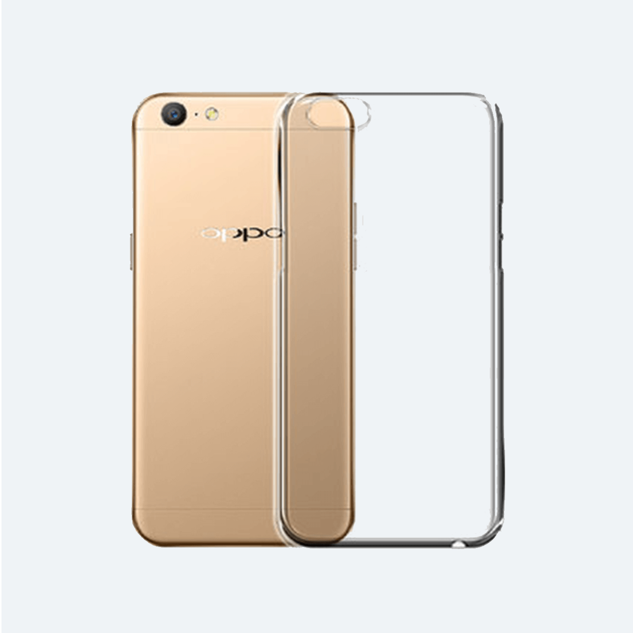 Oppo A57 Transparent Back Cover