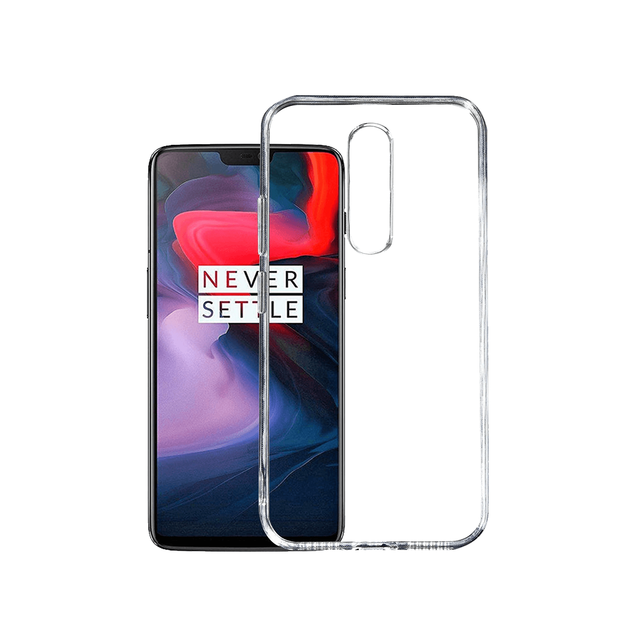 OnePlus 6T Transparent Back Cover