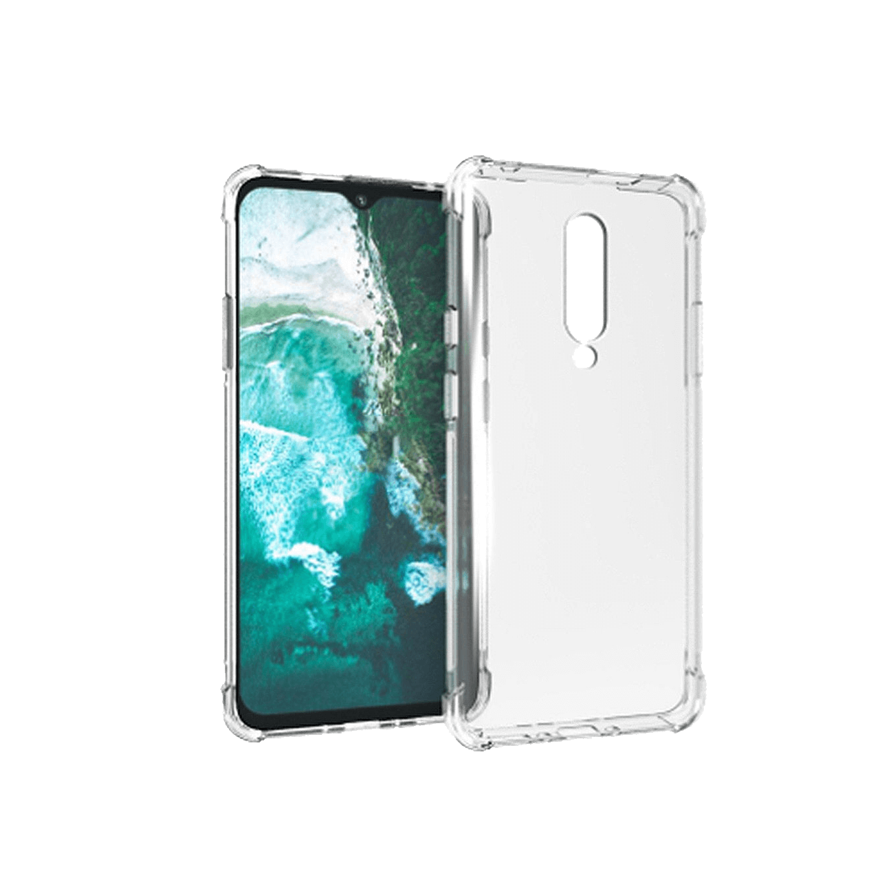 One Plus 7 Transparent Back Cover
