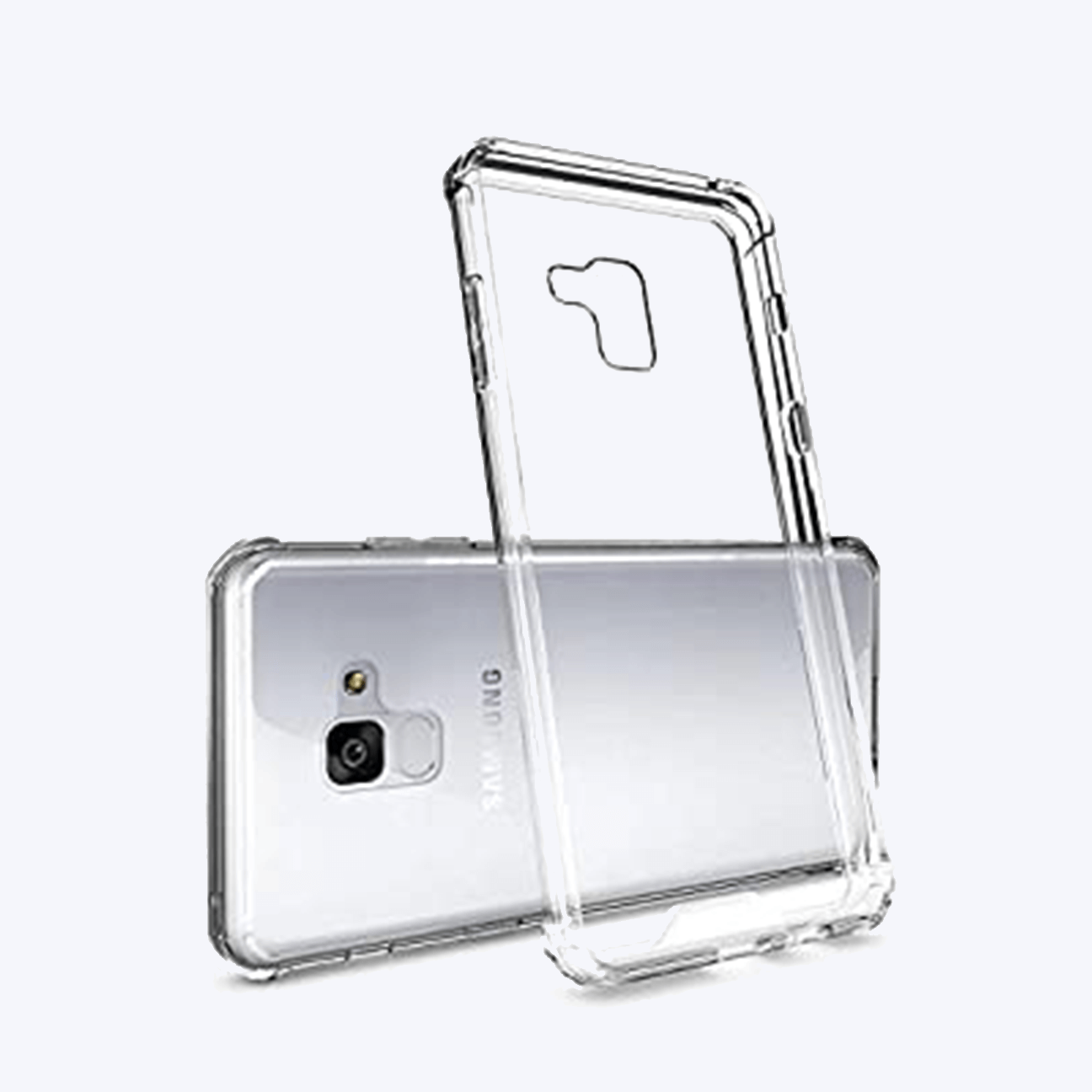 Samsung Galaxy A8 Plus Transparent Back Cover