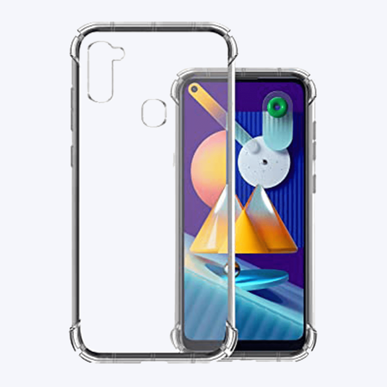 Samsung Galaxy M11 (2020) Transparent Back Cover