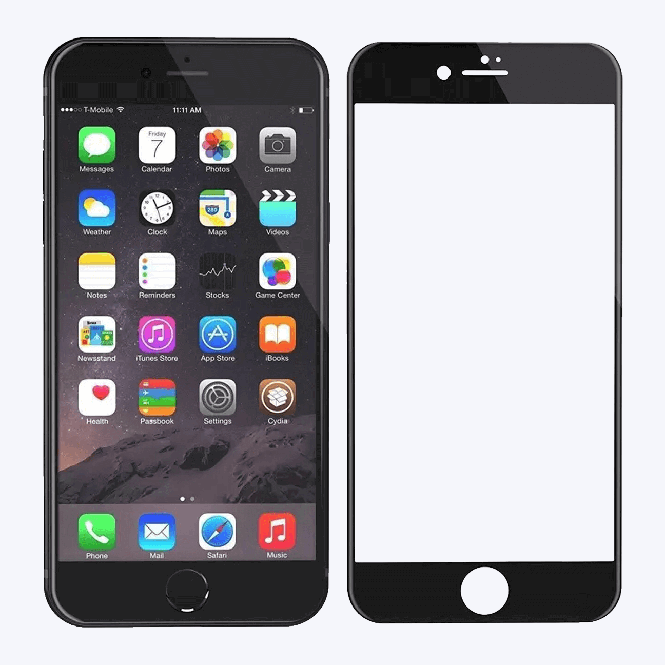 iPhone 8 Plus 11D Mobile Glass