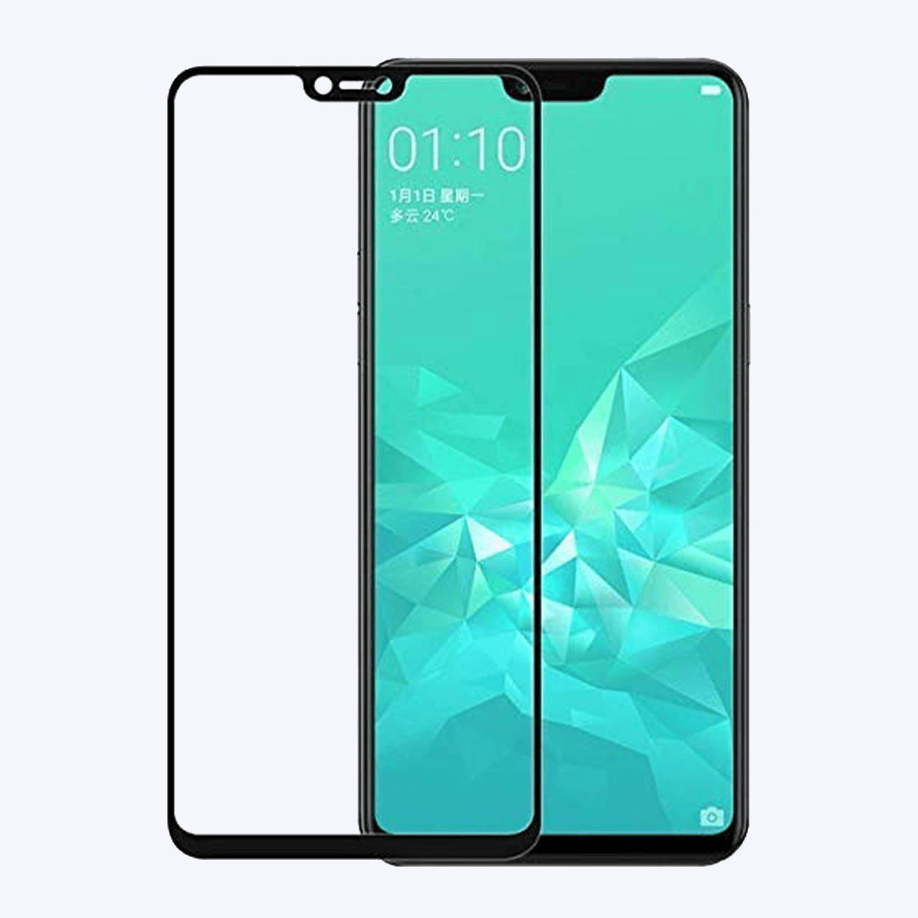 Oppo A5 (Without Fingerprint) 11D Mobile Glass