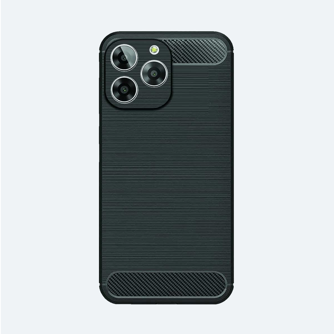 Lava Yuva 2 Pro Black Silicon Mobile Cover