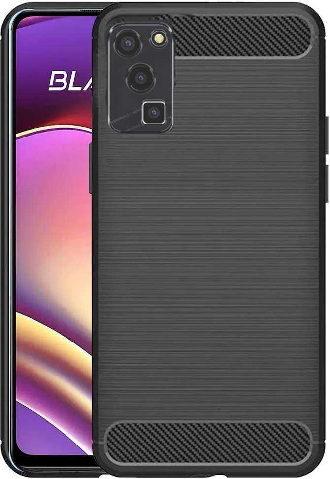 Lava Blaze 5G Black Silicon Back Cover