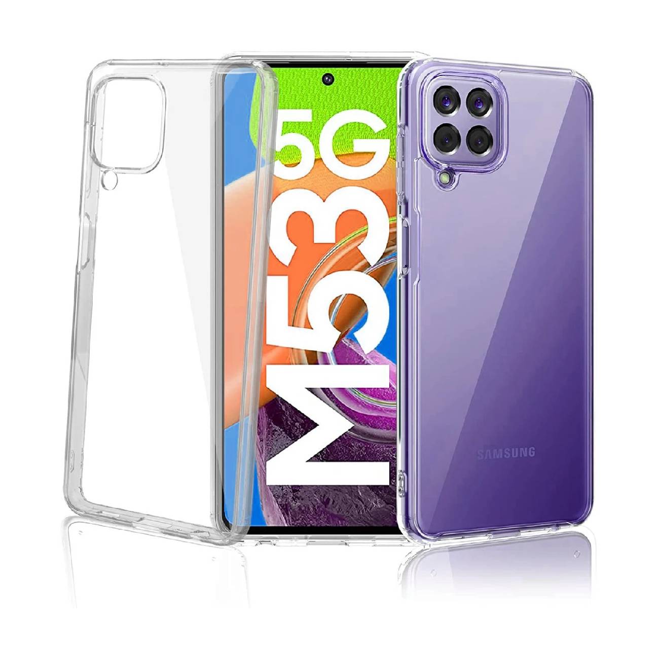 Samsung Galaxy M53 5G Transparent Back Cover