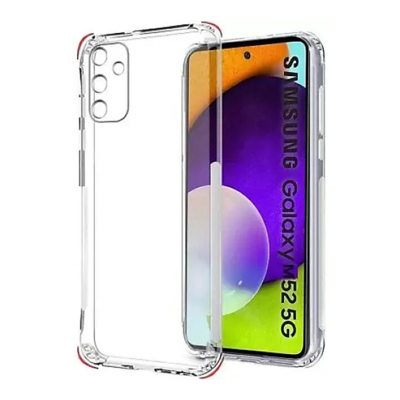 Samsung Galaxy M52 5G Transparent Back Cover
