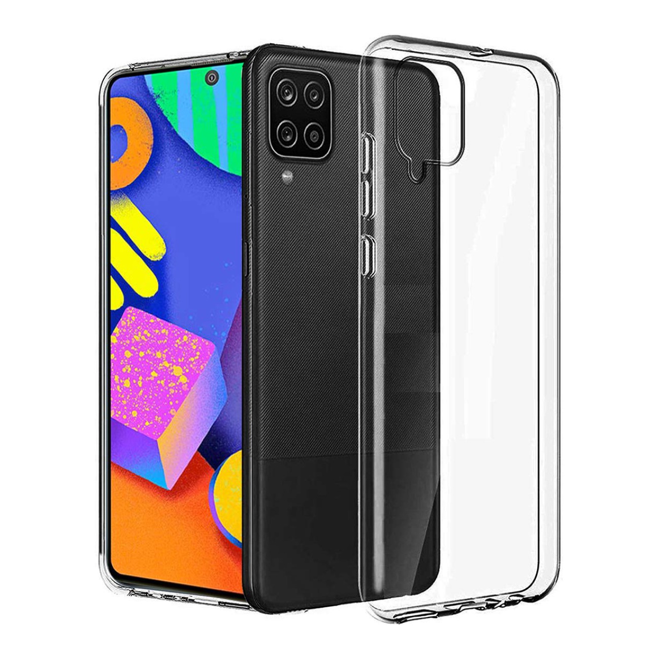 Samsung Galaxy F62 Transparent Back Cover