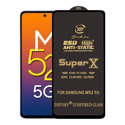Samsung Galaxy M52 5G 11D Tempered Glass Screen Protector