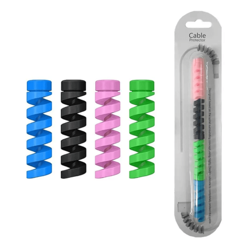 Flexible Silicone cable protectors (4 pcs)