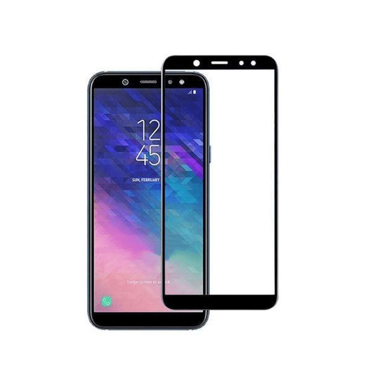 Samsung Galaxy A6 Plus 11D Mobile Glass