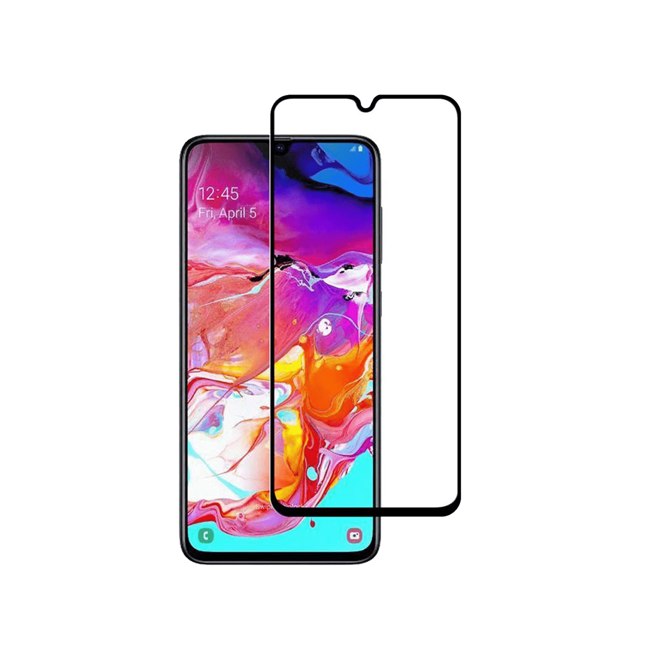 Samsung Galaxy A70 11D Mobile Glass