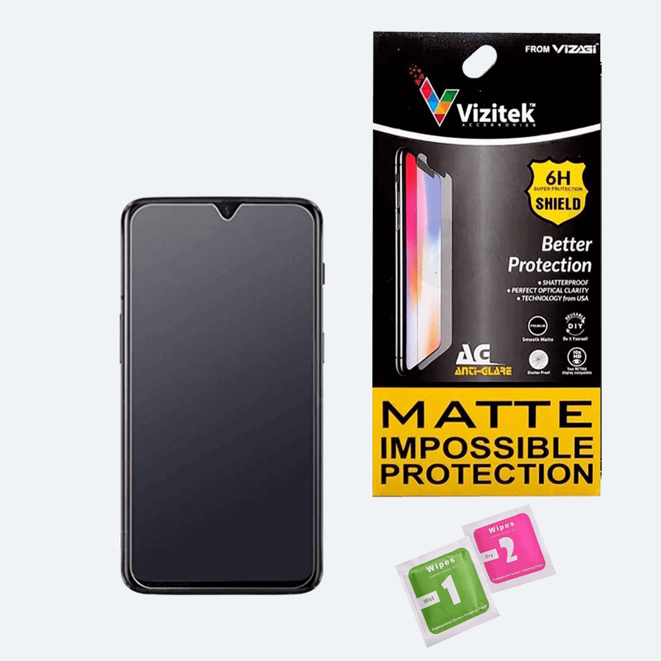Vivo S1 Pro Matte Unbreakable Glass