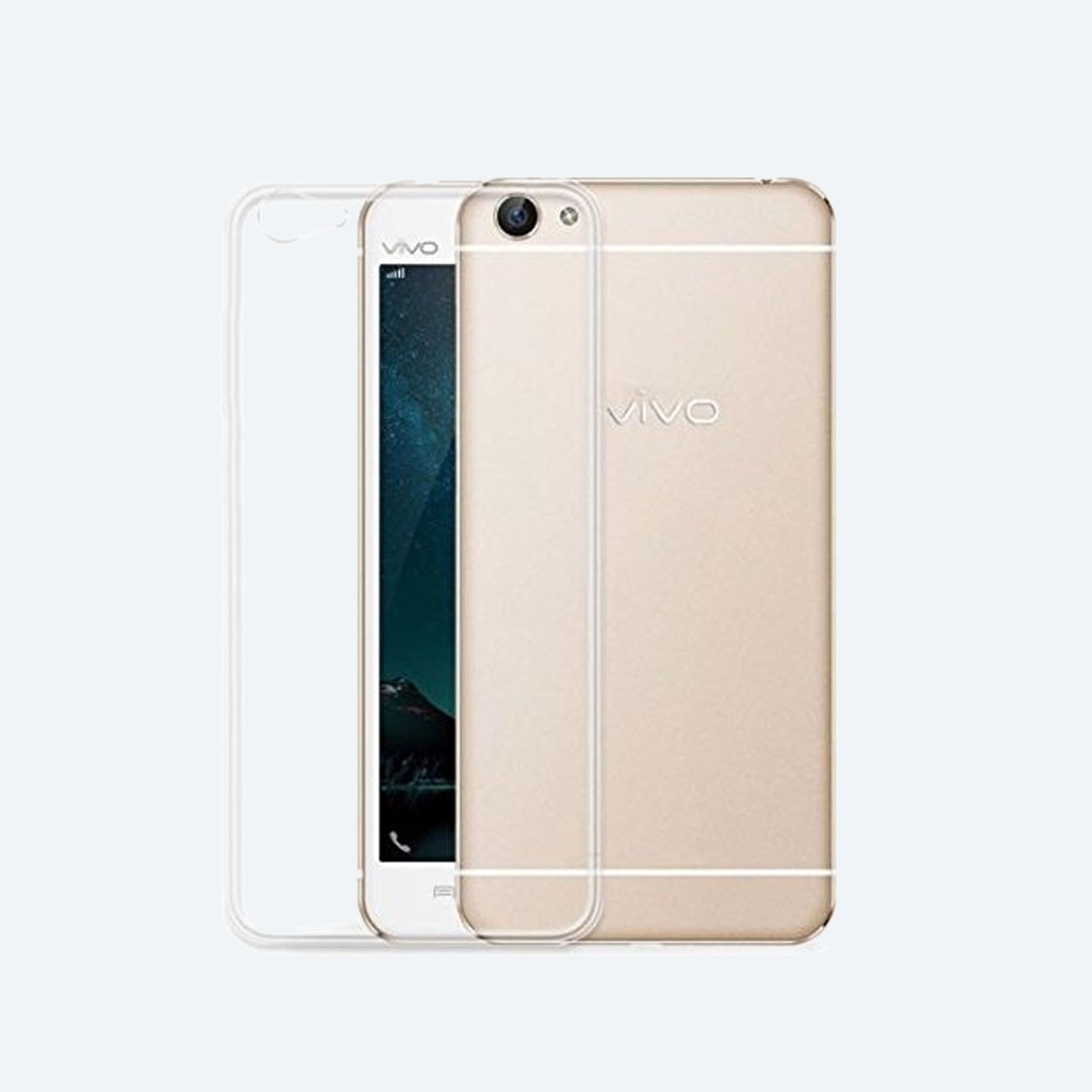 Vivo Y69 Transparent Back Cover