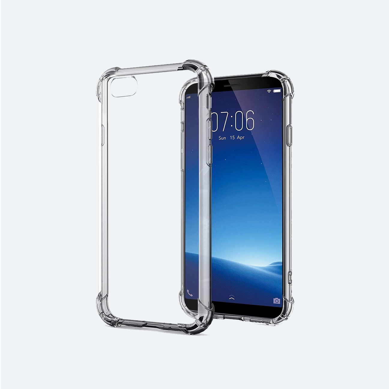 Vivo Y81i Transparent Back Cover