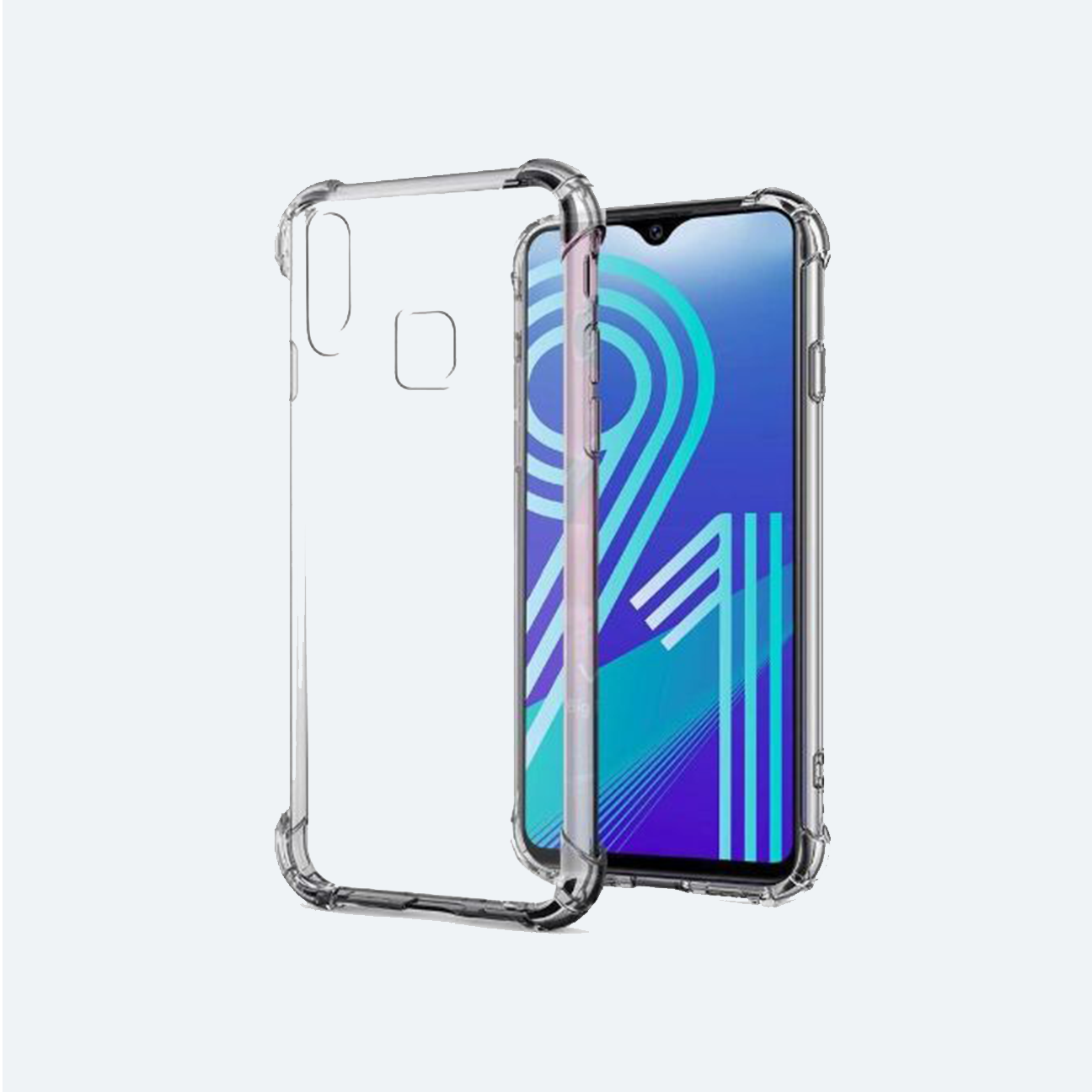 Vivo Y91 Transparent Back Cover