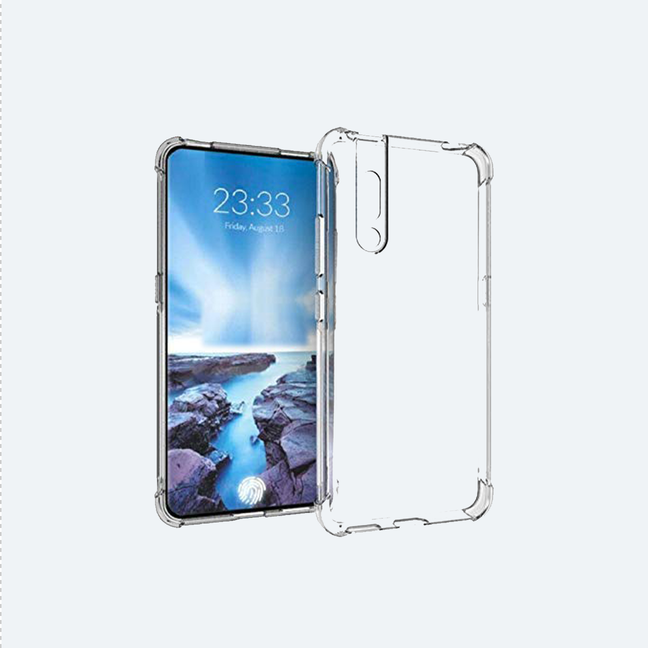 Vivo V15 Pro Transparent Back Cover