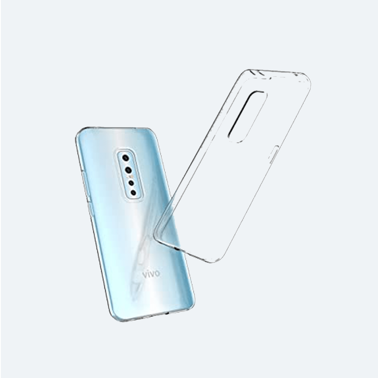 Vivo V17 Pro Transparent Back Cover