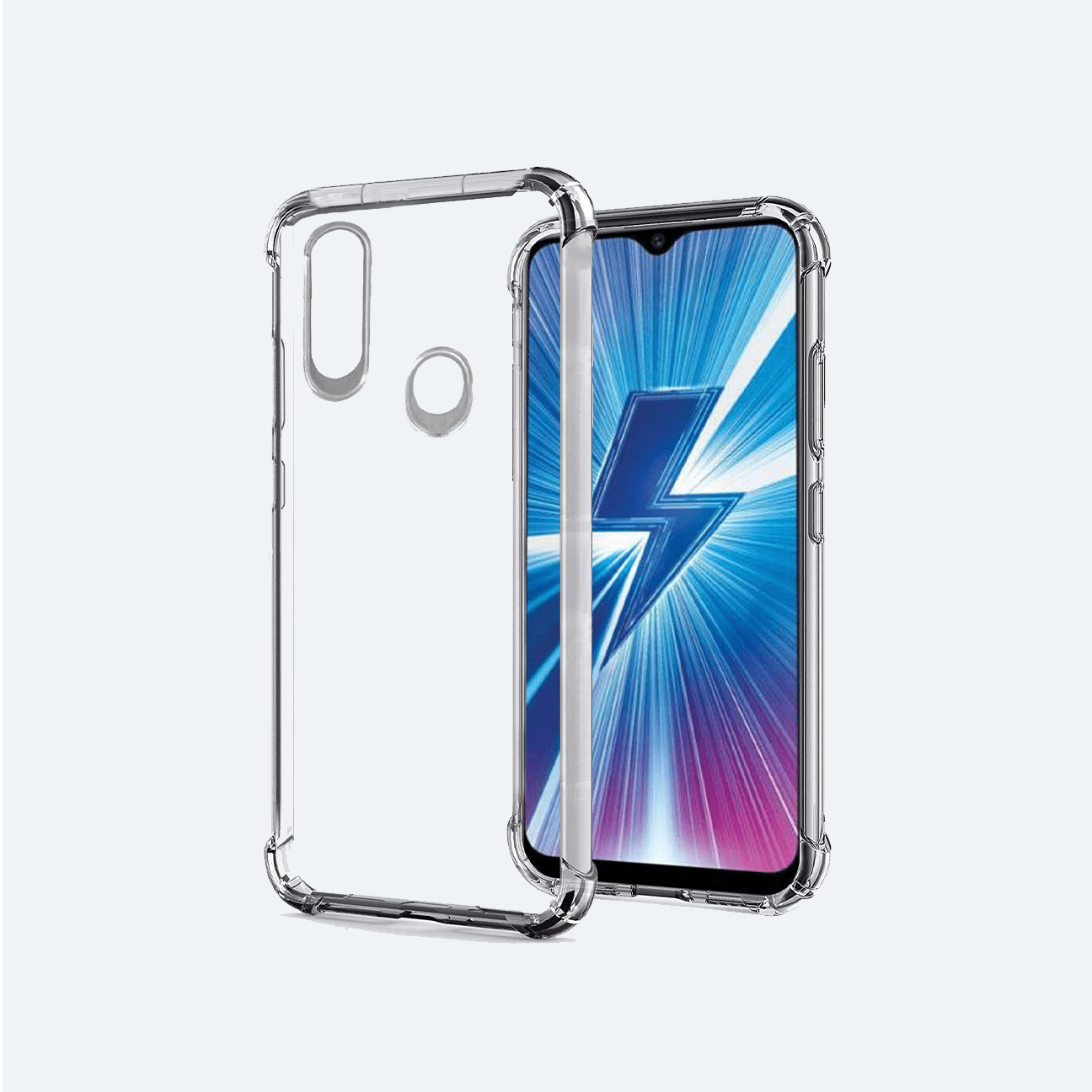 Vivo U20 Transparent Back Cover