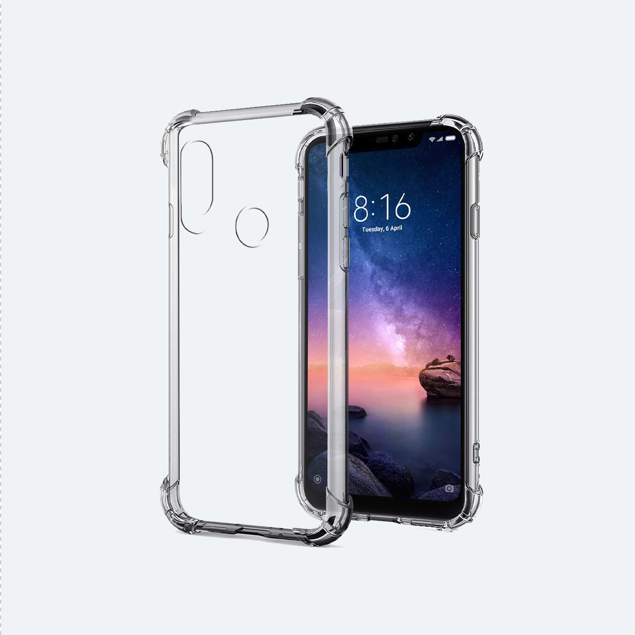 Xiaomi Redmi Note 6 Pro Transparent Back Cover