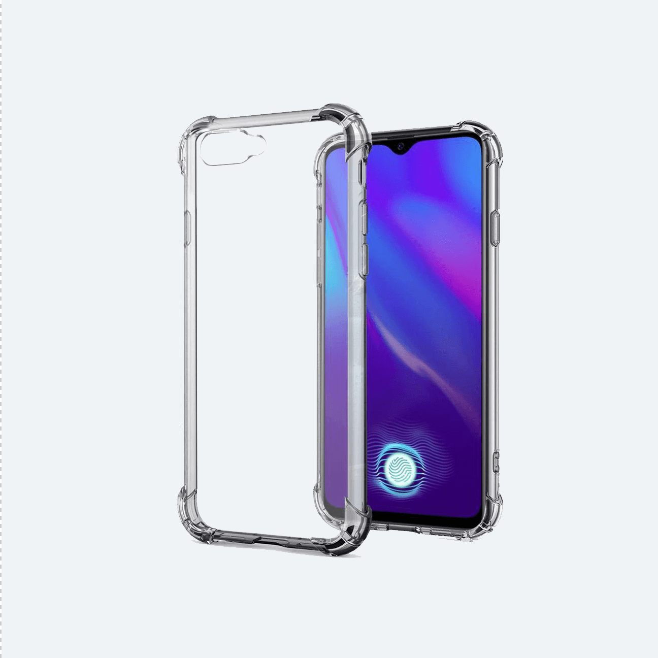 Oppo K1 Transparent Back Cover