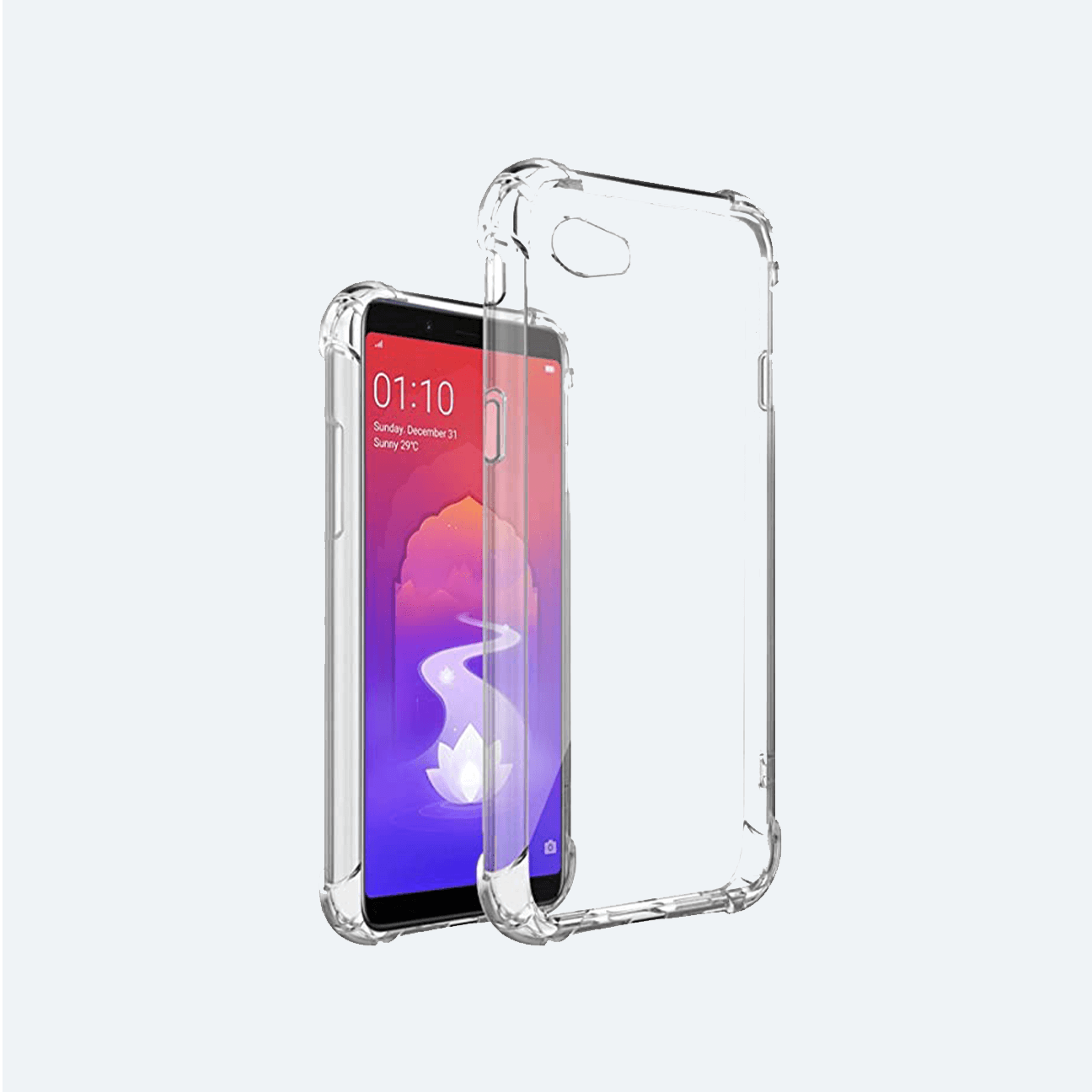 Realme 1 Transparent Back Cover