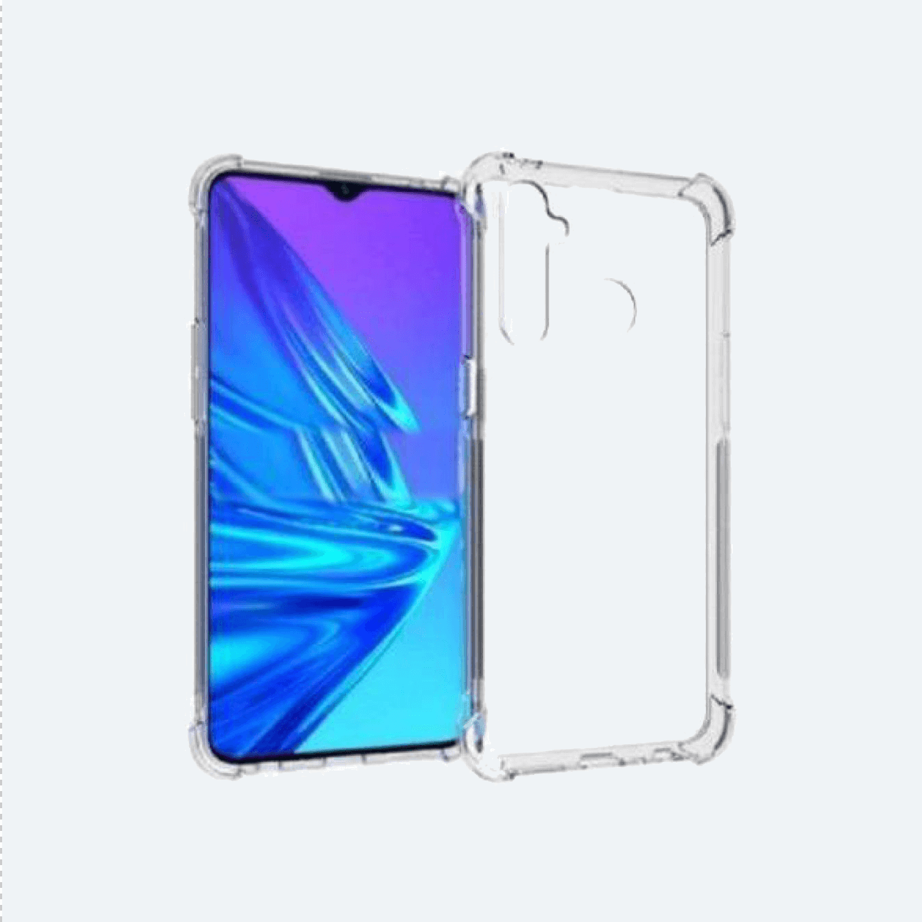 Realme 5 Transparent Back Cover