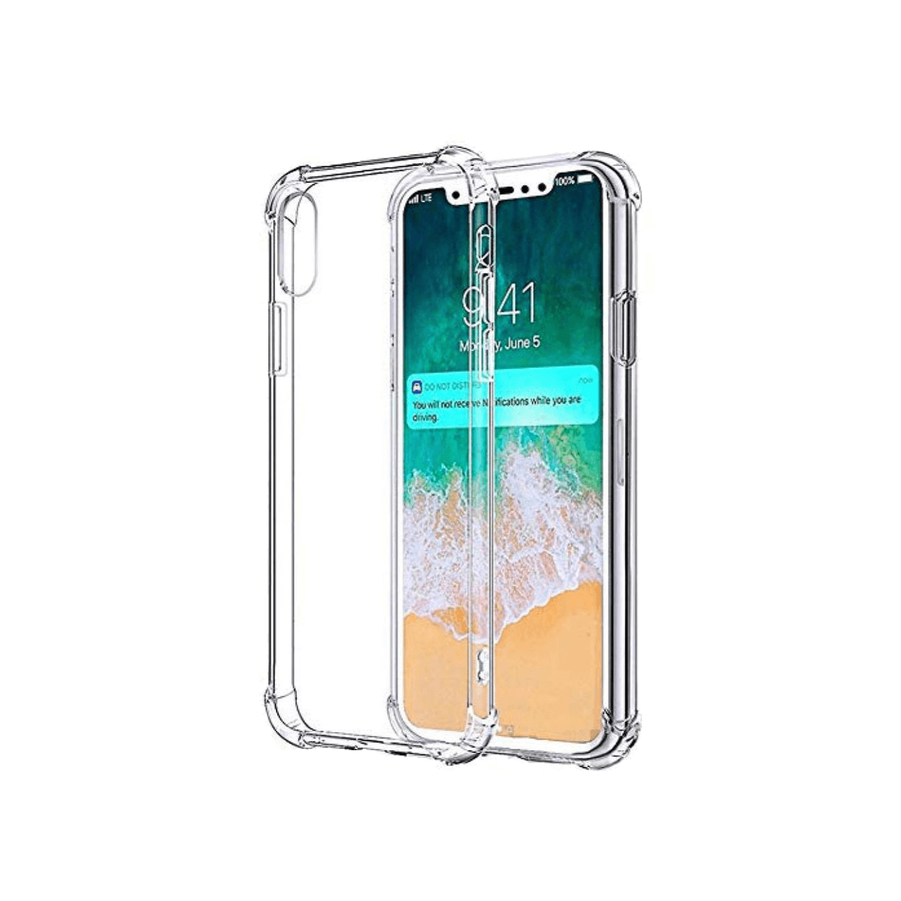 Apple iPhone XS Transparent Back Cover