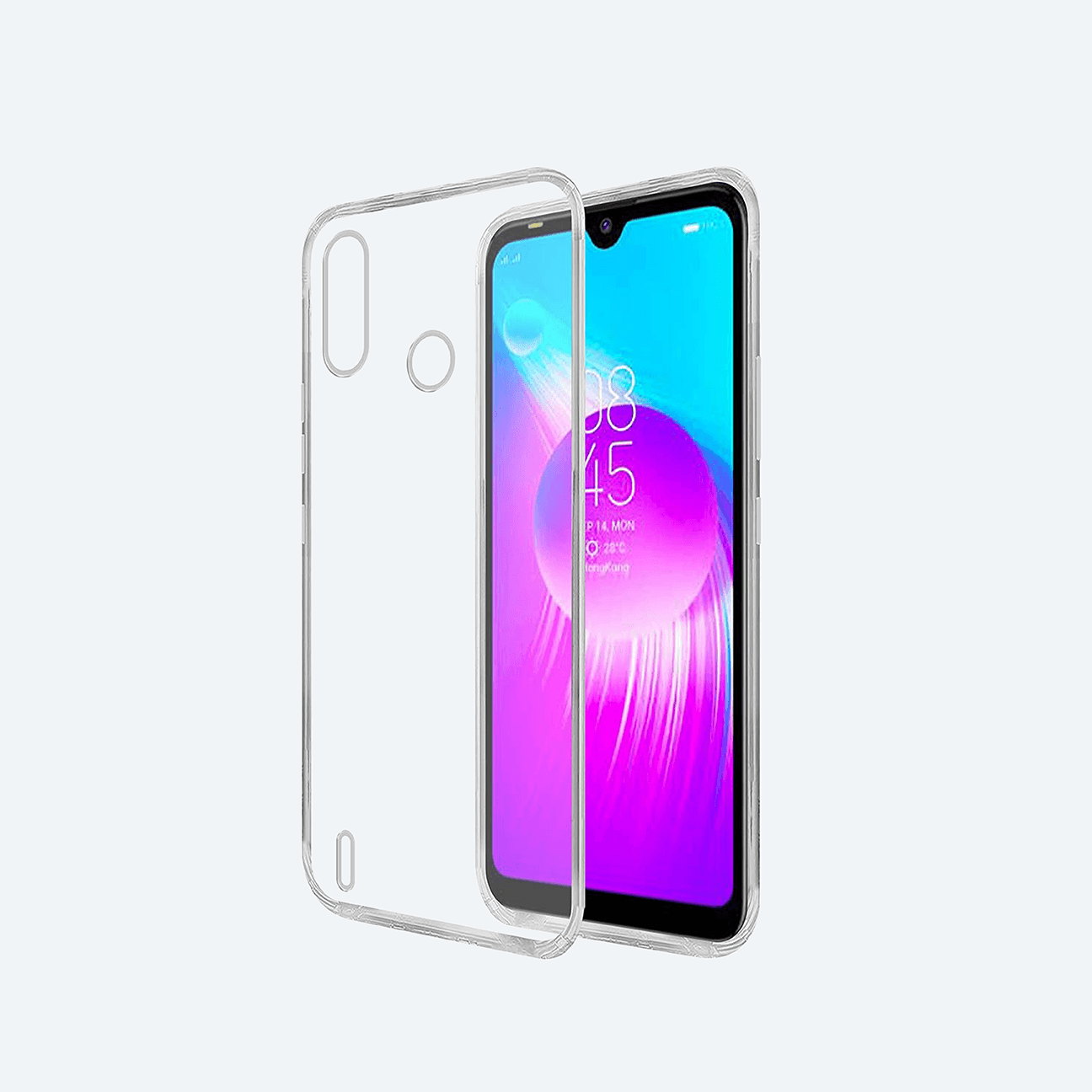 Tecno Spark 4 Air KC1 J Transparent Back Cover