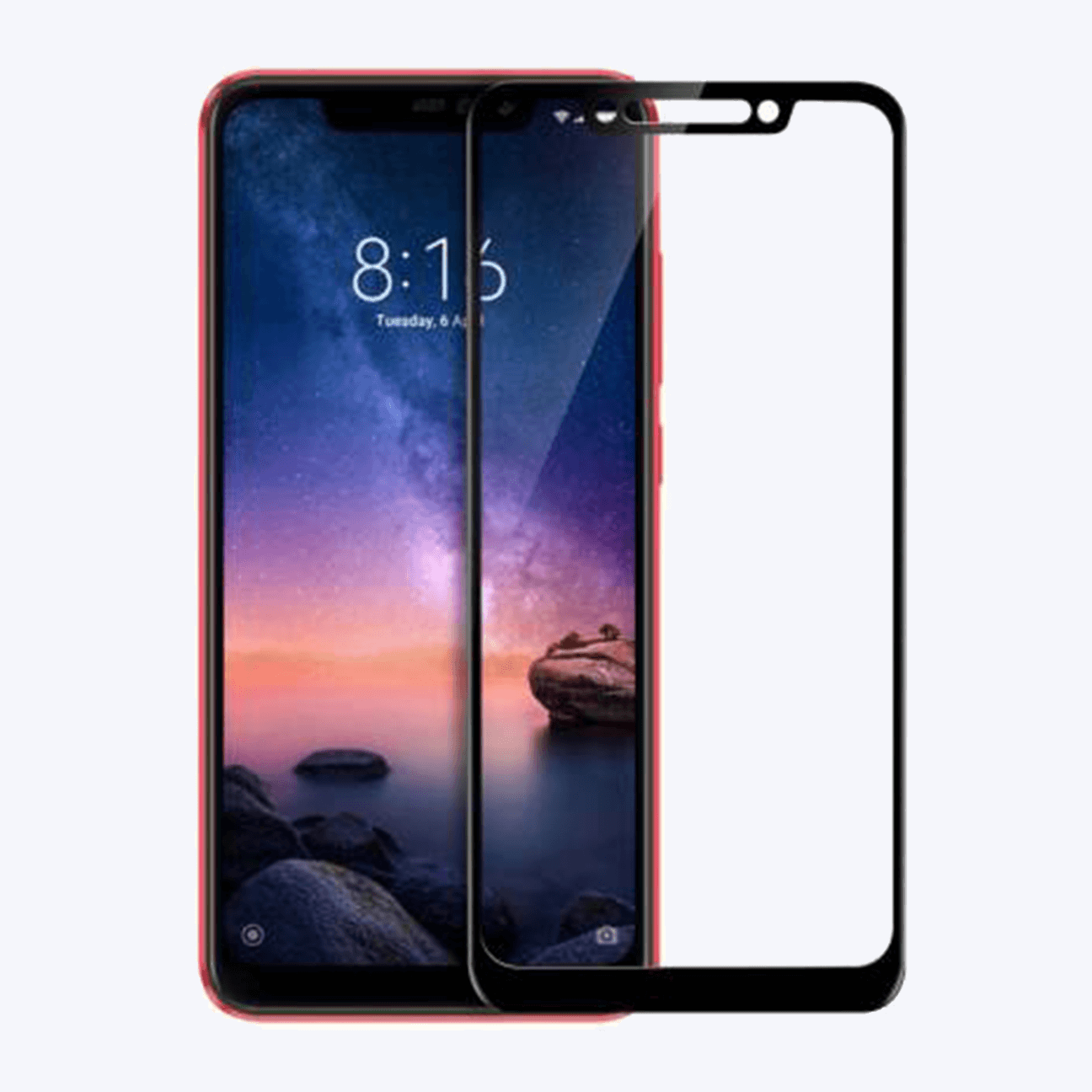 Xiaomi Redmi Note 6 11D Mobile Glass