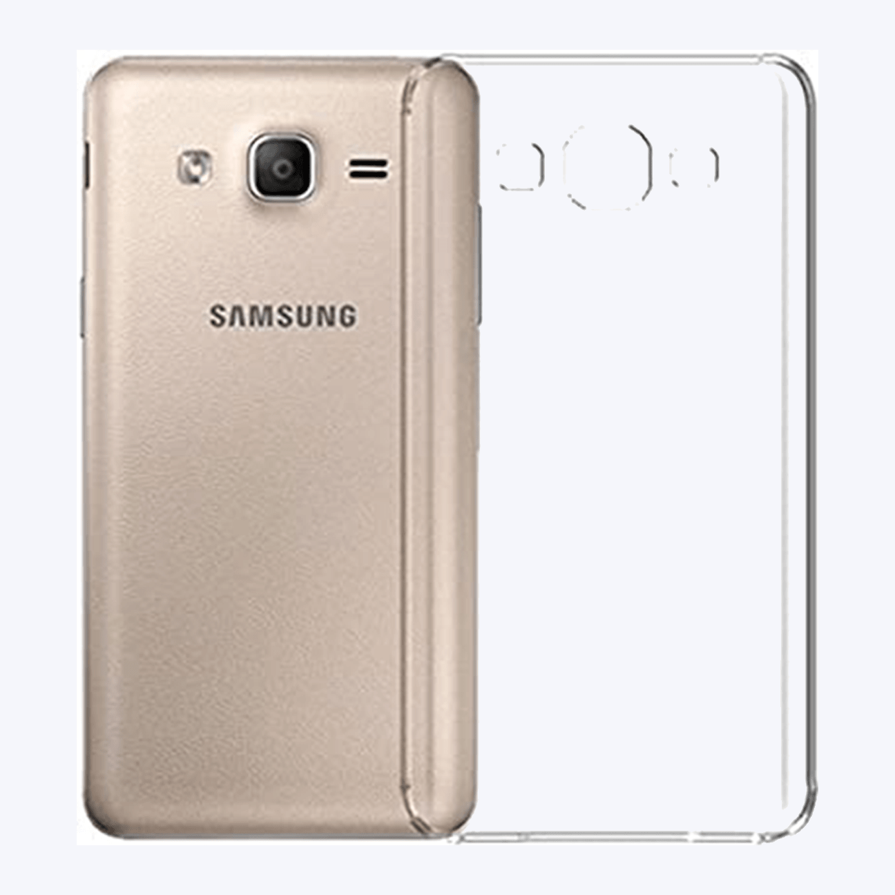 Samsung Galaxy On5 Transparent Back Cover