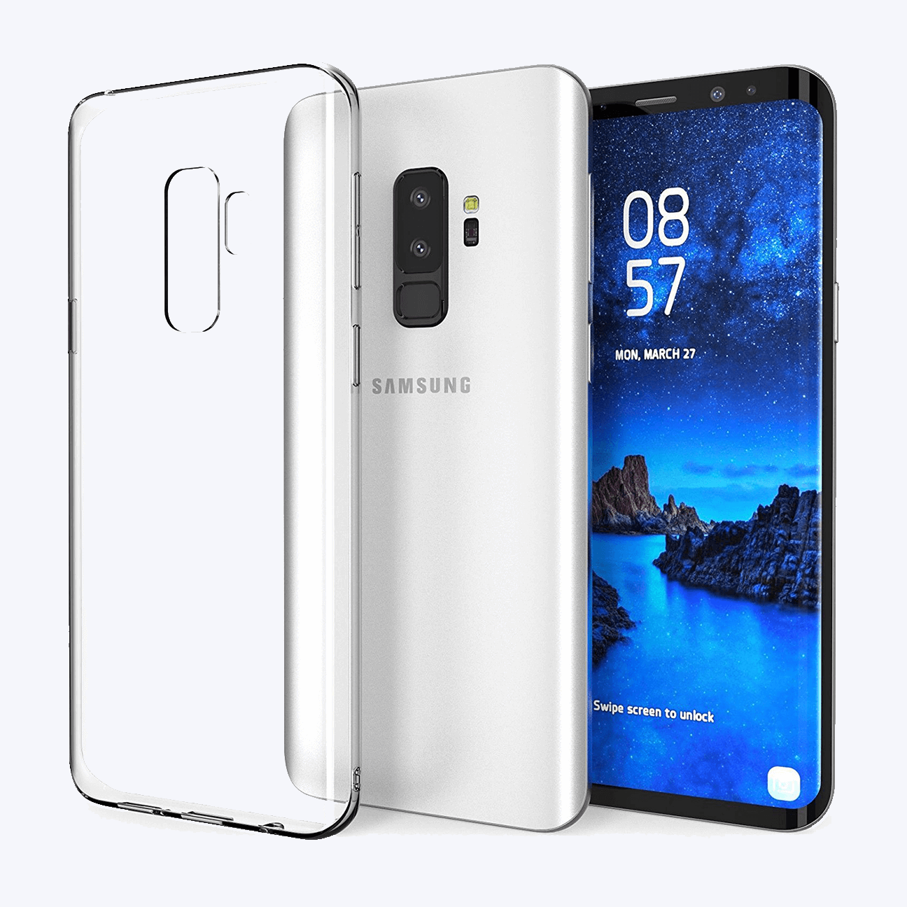 Samsung Galaxy S9 Transparent Back Cover