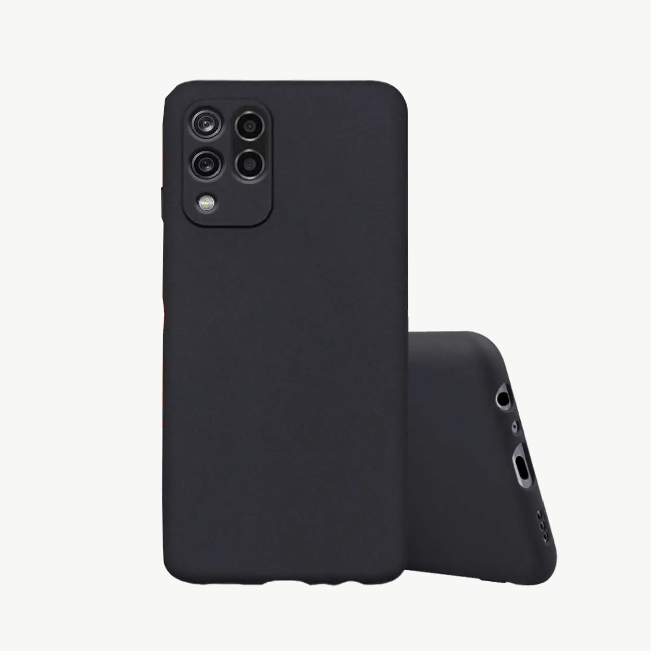 Vivo V7 Plus Black Soft Silicone Phone Case