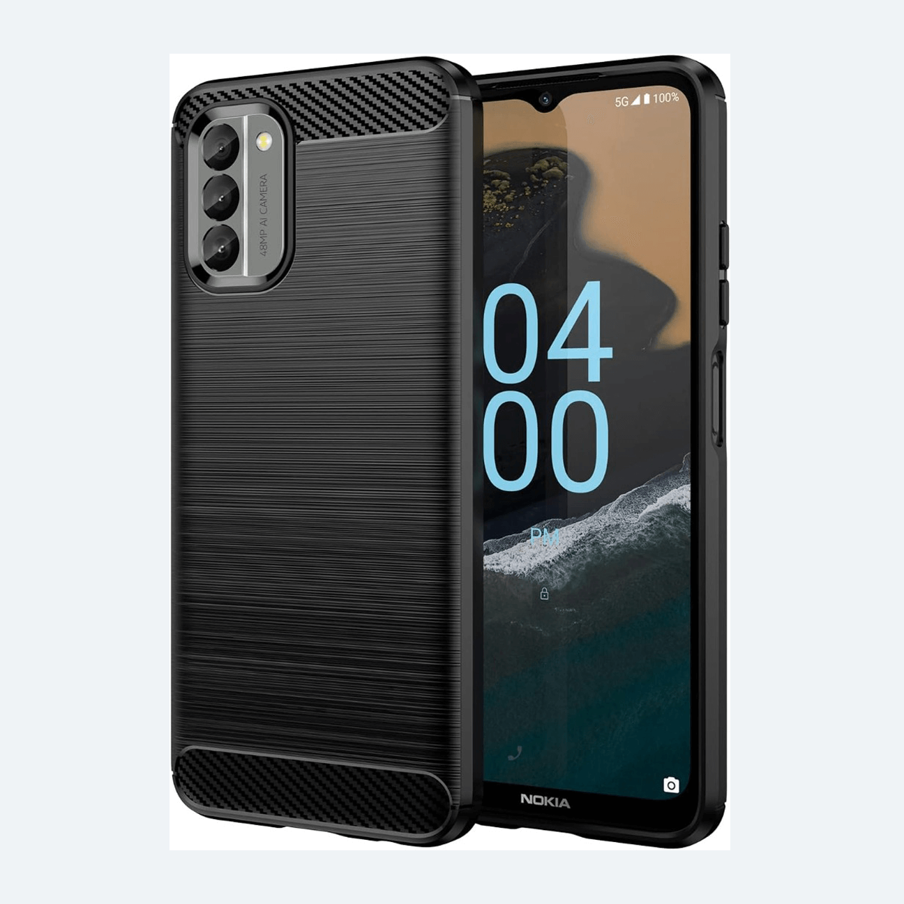 Nokia G42 Black Silicon Back Cover